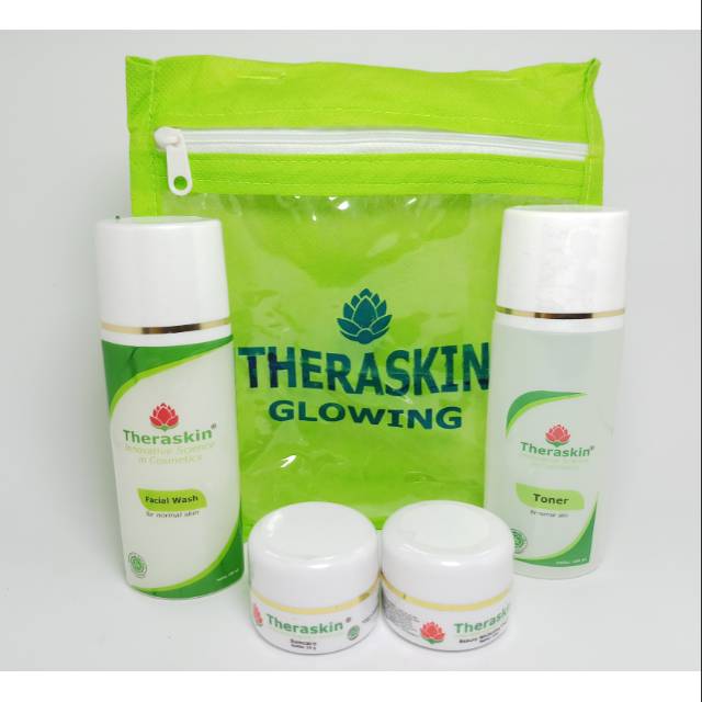 PAKET THERASKIN GLOWING BPOM ORIGINAL