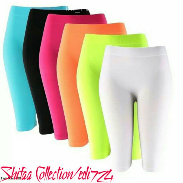 Celana Legging Pendek 7/8 - (All Size)