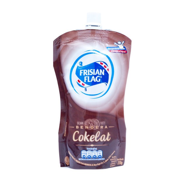 

FRISIAN FLAG Chocolate Condense Milk 280ml - Krimer Kental Manis