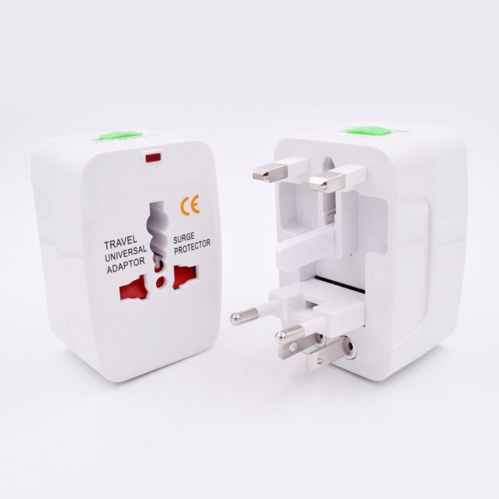 Travel Adaptor Colokan Listrik Universal World TRAVEL ADAPTER UNIVERSAL Steker Stop Kontak