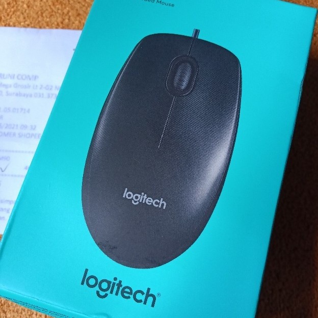 Mouse Usb Optical Logitech M90 Original Garansi Resmi