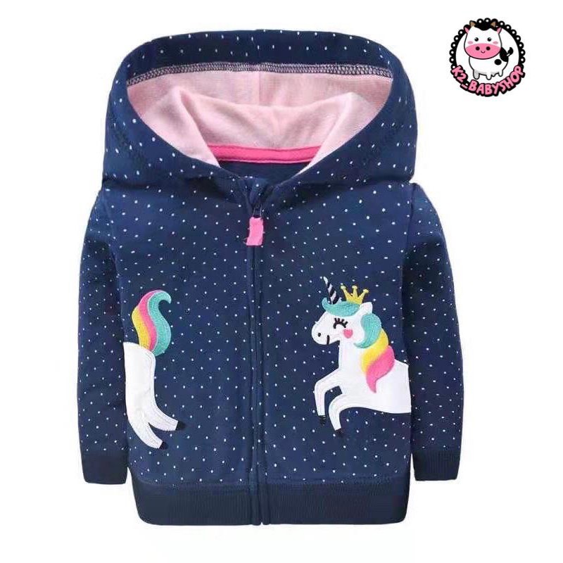 BABY K2 - BABY JAKET HOODIE MOTIF GIRL KODE 00010