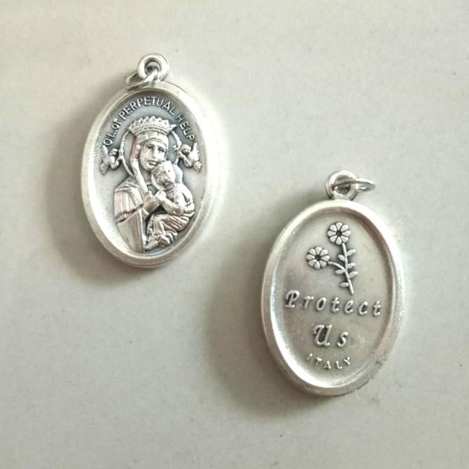 medali rosario Bunda Maria Penolong abadi DISKON