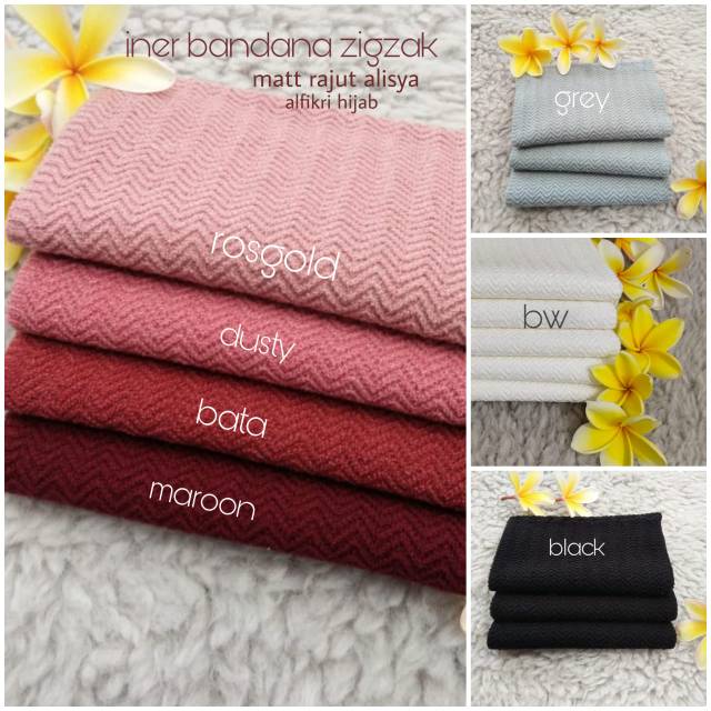 inner zigzag original rajut