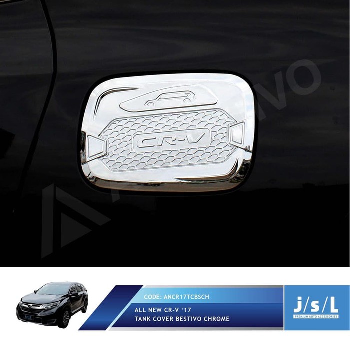 CRV Turbo Tank Cover Bestivo Chrome JSL