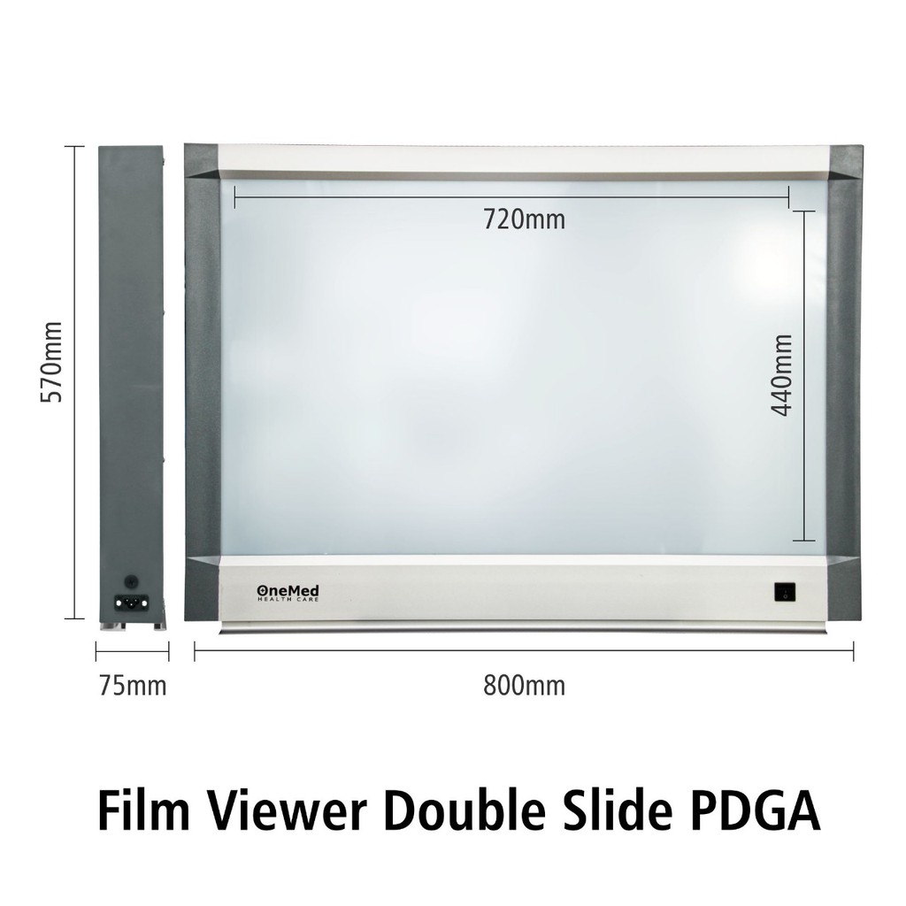 Film Viewer Double Slide Onemed X-Ray