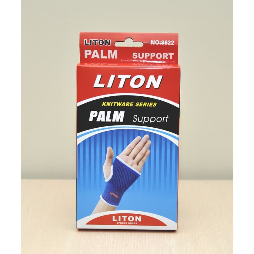 8622 Deker Pergelangan Tangan Pelindung Sarung Olahraga Otot Dekker Palm Support Wrist Hand - 2 Pcs