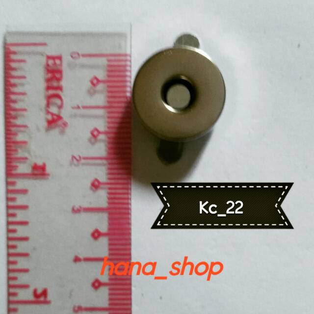 Kunci magnet silver / aksesoris tas