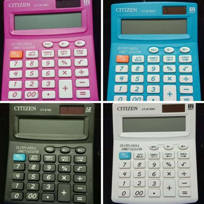 

best produk] kalkulator calculator citizen ct 815 NC