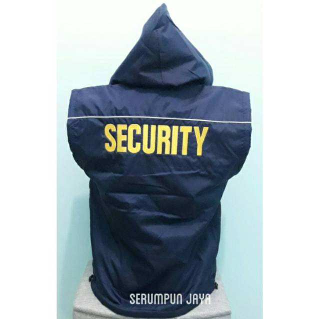 SECURITY NAVY -  ROMPI SECURITY PARASUT ANTI AIR FULL BORDIR