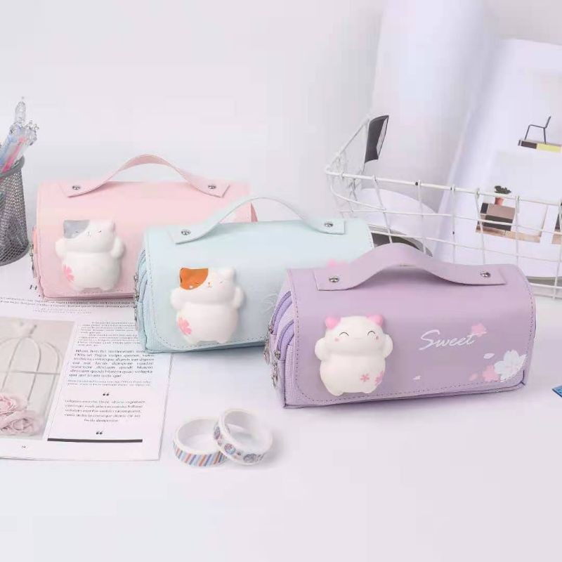 

Squishy Tempat Pensil Cute Cat YLS
