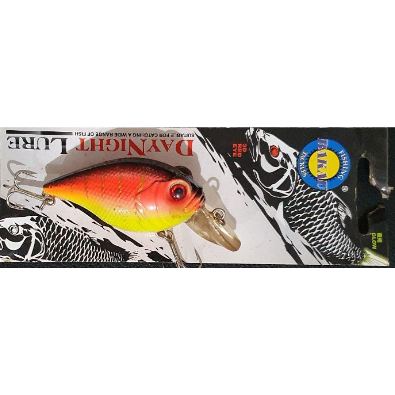 LURE MINNOW BAKAU DAYNIGHT LURE 74MM