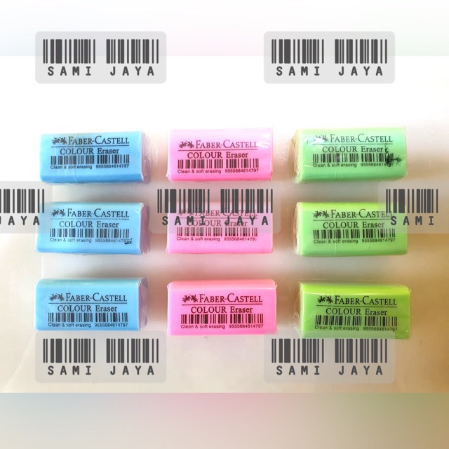 

Penghapus Faber Castell B40 Kecil Warna