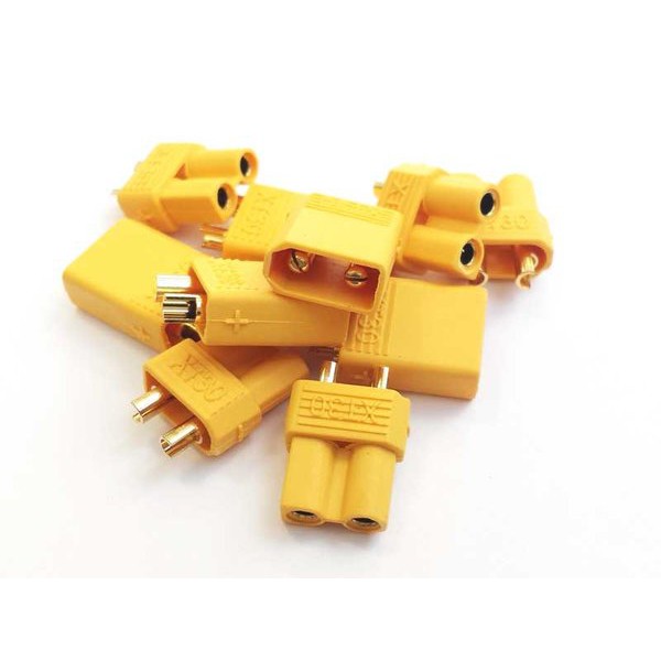 R 1   XT30 Connector For Micro Lipo Battery Set Male  Female  XT 30 socket