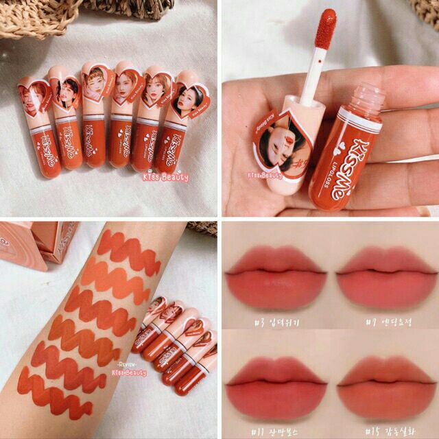 KISSBEAUTY LIP GLOSS KISSME 7880-03 LIPCREAM THAILAND