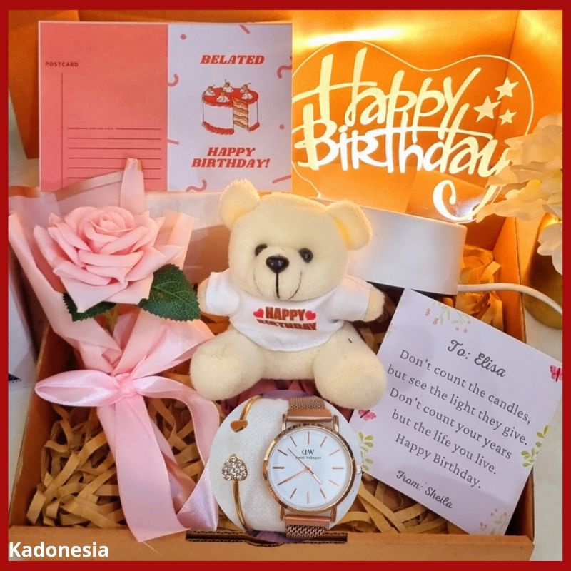 Kado Cewek / Jam Tangan Cewek / Hampers Ulang Tahun