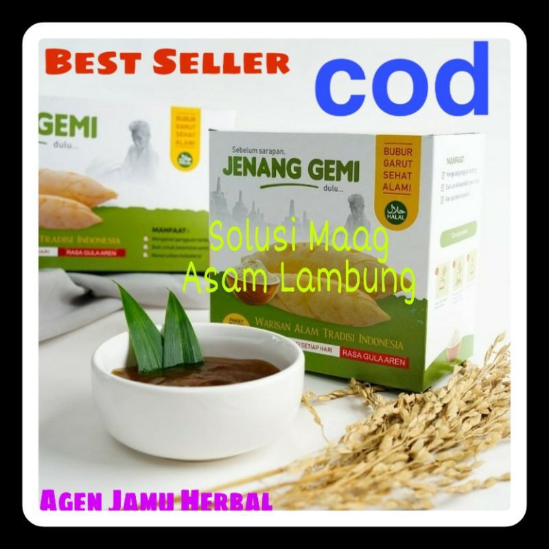 Jenang Gemi 30 sachet, terlaris, asli, solusi maag asam lambung-3