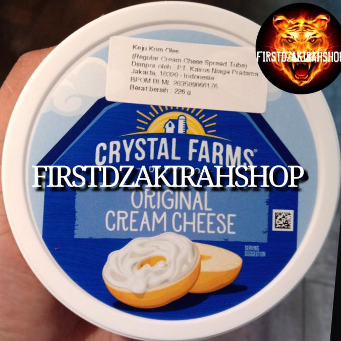 

Crystal Farms Original Cream Cheese 226Gr Uluyaala