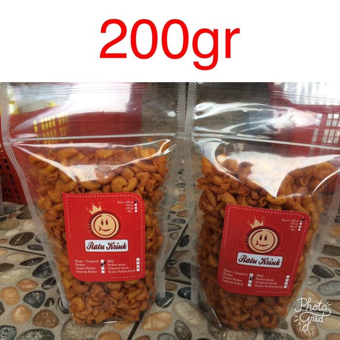 

Makaroni kering 200gr goreng kriuk kres ~ kp584