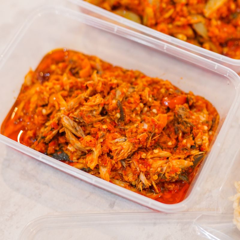 

Sambal Tongkol Suwir - Sambal Balado - Sambal