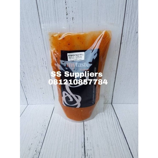 

SAUS-DRESSING- SAUS BOLOGNISE MY TASTE 500 GRAM, BEST SELLER! -SAUS-DRESSING.