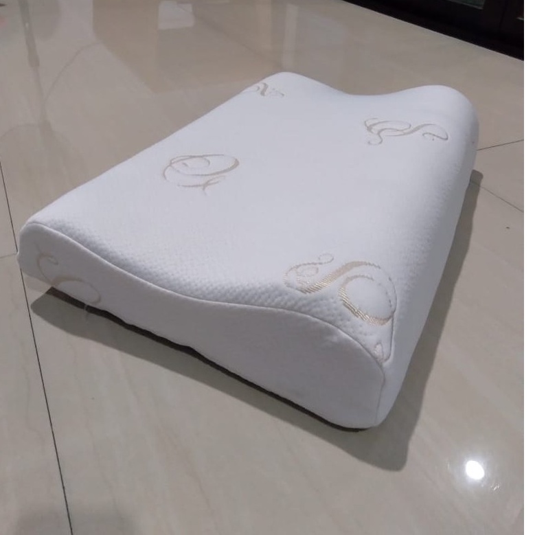 Bantal Kepala Empuk Memory Foam Eco Pillow - Bantal Hotel Kesehatan Leher - Bantal Terapi