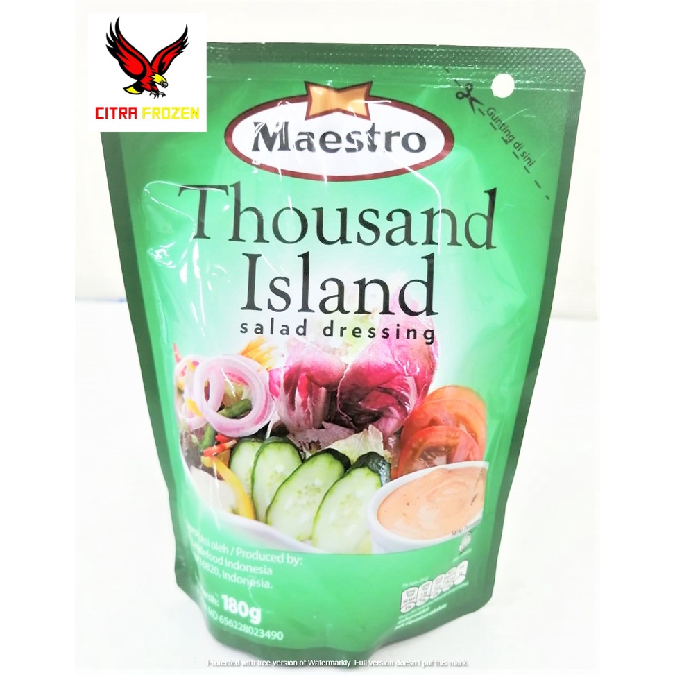 

Maestro Thousand Island (Salad Dressing) 180gr