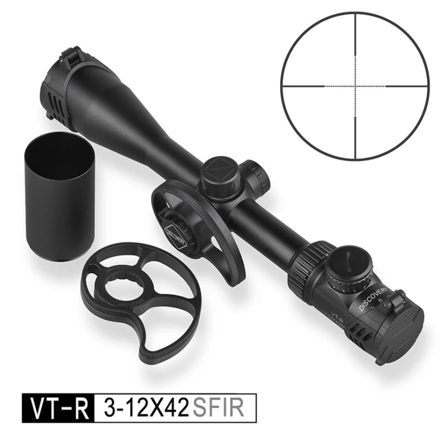 Telescope Teleskop Senapan Discovery Vtr 3-12x42 Sfir VT-R 3-12x42