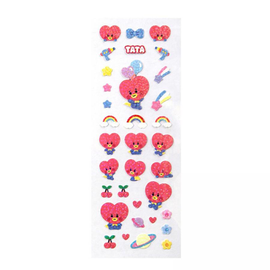 Stiker PVC Bening Kpop BTS Untuk Handphone Diary DIY