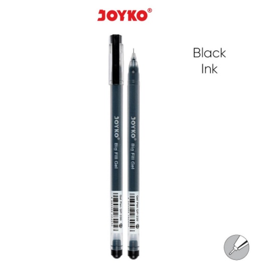 

GEL PEN JOYKO GP-330 BIG FILL GEL BOLPEN PULPEN NEEDLE TIP MURAH HITAM BIRU PENA 0.5 MM GROSIR AGEN ORI GP 330 GP330