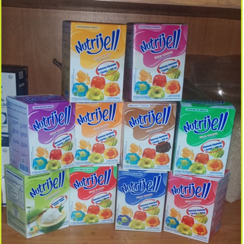 

Nutrijel Jely powder 12x10 gr