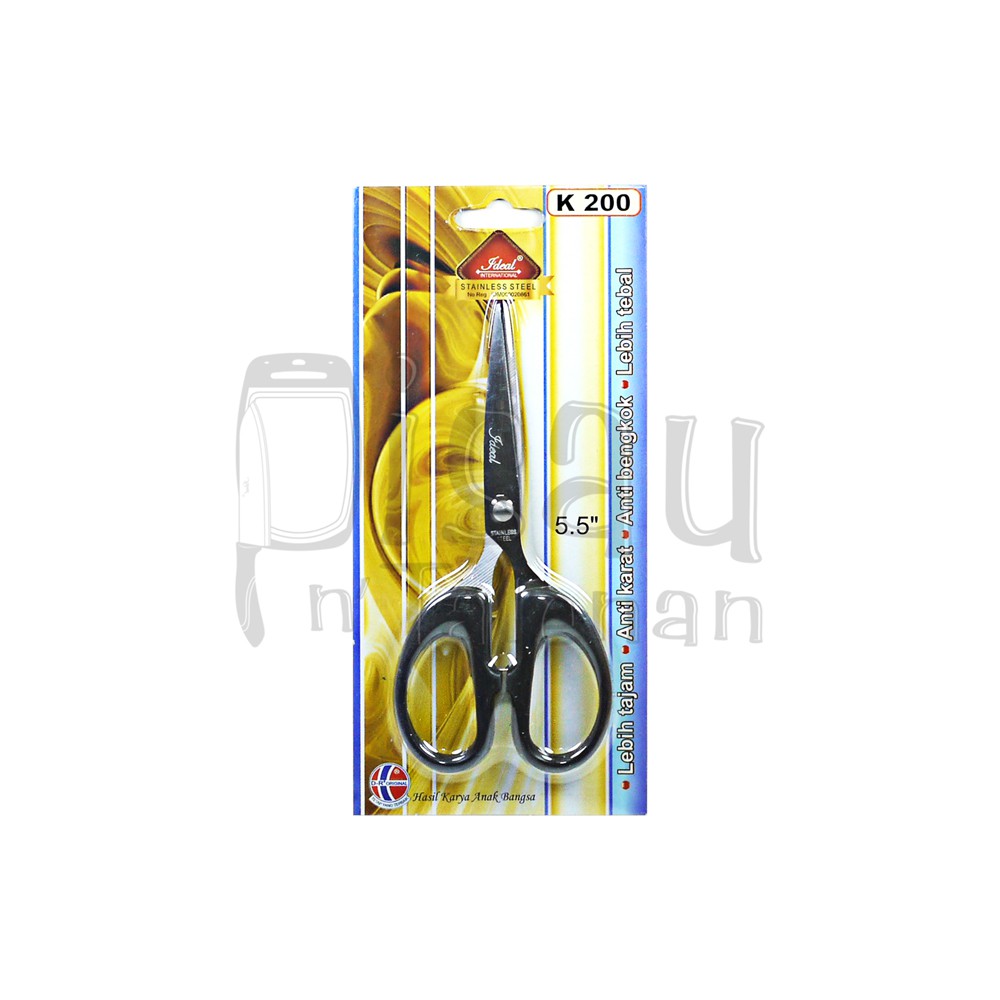 

IDEAL K200 Gunting Sedang (Scissors)