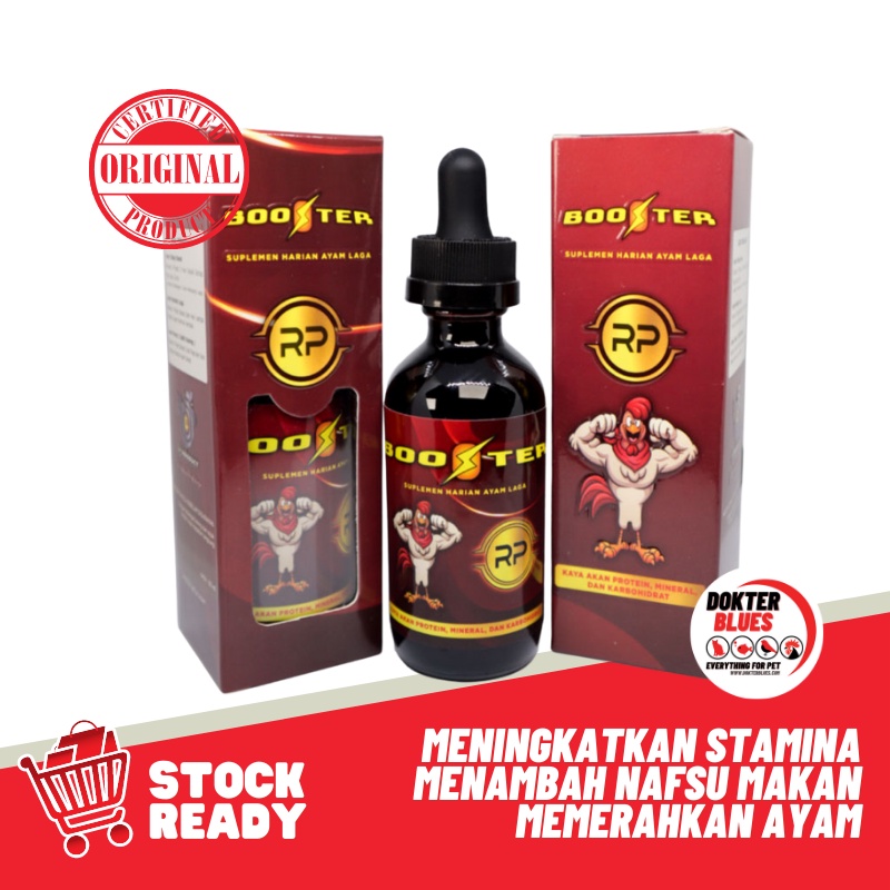 Booster Suplemen RP Original (60ml) Multivitamin Jamu Ayam Juara