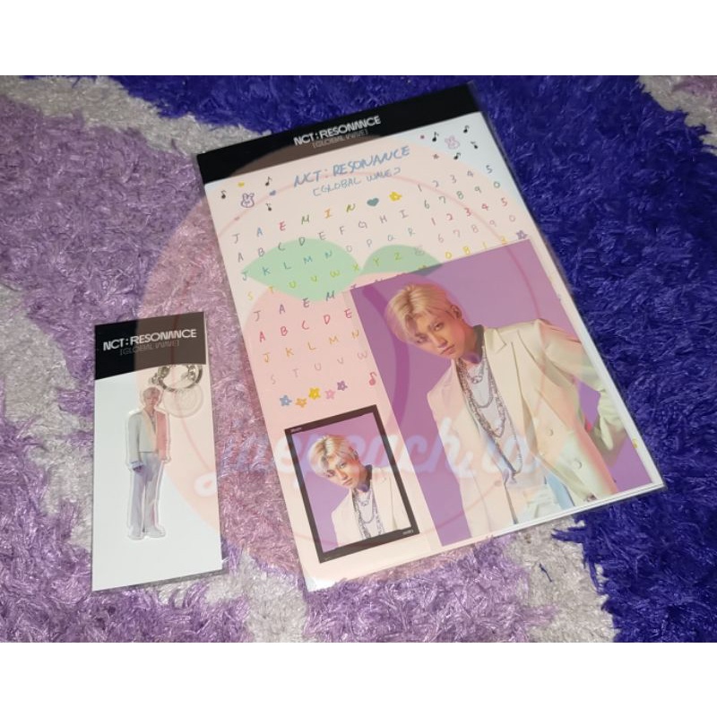 sharing Keyring Scrapbook Deco Jaemin NCT2020 Resonance MD Beyond Live