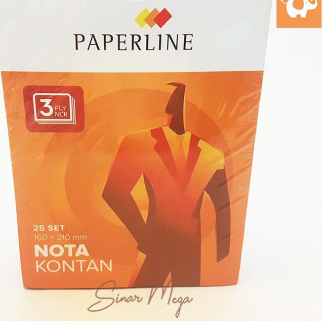 

GROSIR Paperline Buku Nota Kontan 3 Ply NCR/ Rangkap Besar Murah TERLARIS