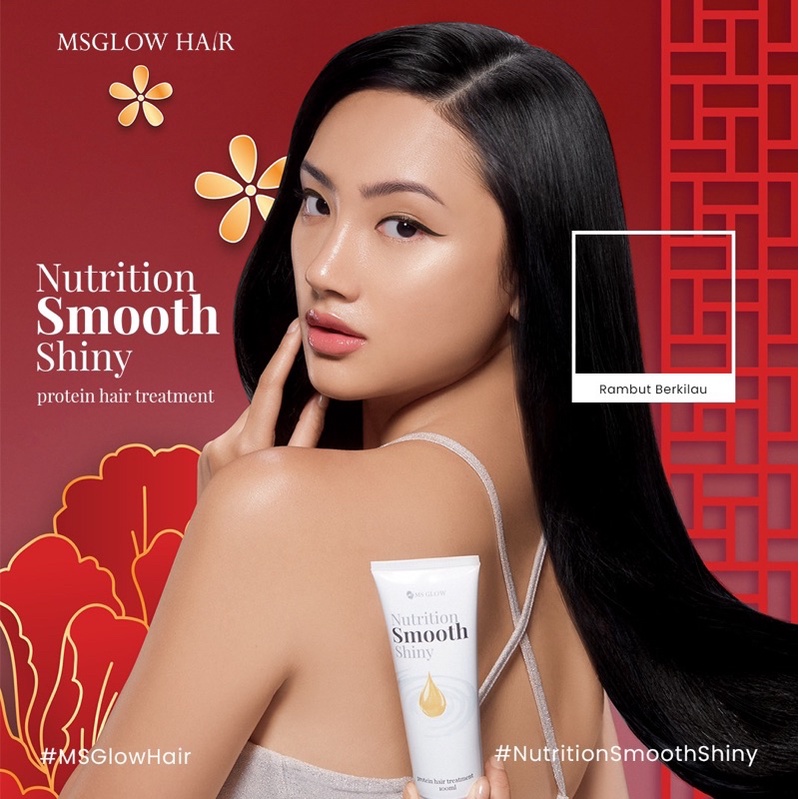 SALE HAIR TREATMENT SAMPO NUTRITION SMOOTH MSGLOW DAPAT 2PCS