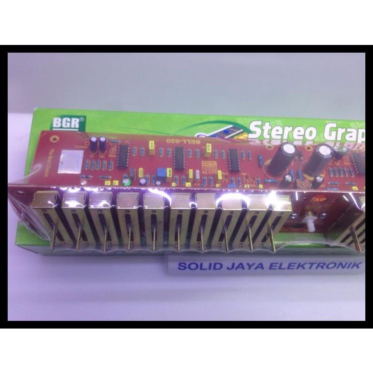 Kit Equalizer Stereo 20Ch Bell