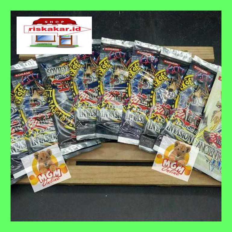 Ktgca Booster Card Yu-Gi-Oh Small Pack - Kartu Mainan Yugioh Booster Pack Car40D