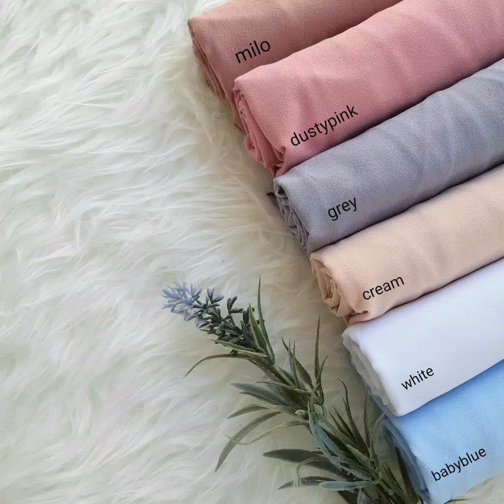 Jilbab Segi Empat Syari Jahit Klim 130 X 130 / Hijab Jumbo Segiempat / kerudung segi empat