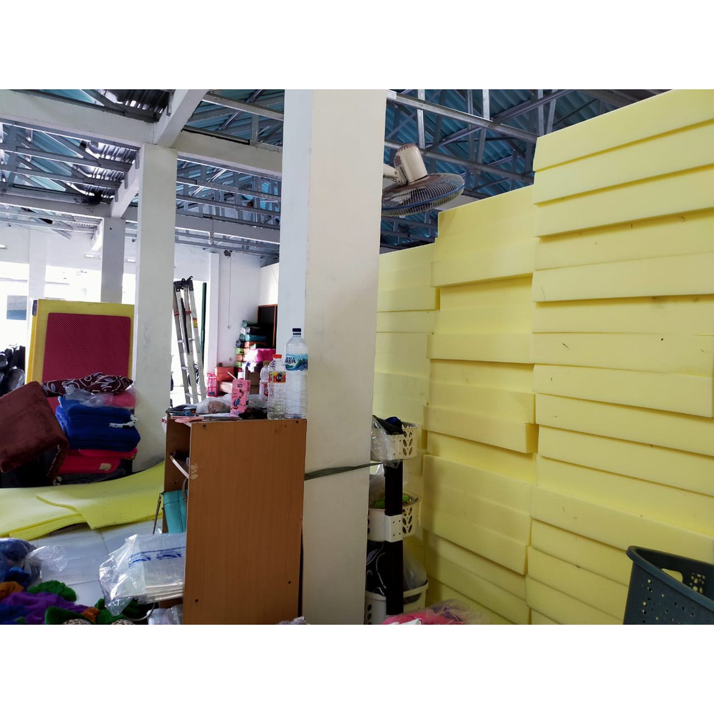 Sofa Bed Karakter Sofa Minimalis Kasur Lipat Kursi Tamu UK 140 x 200 x 11 cm Busa Yellow Orginal