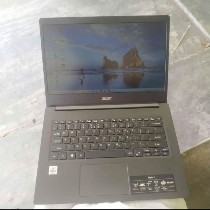 LAPTOP GAMING ACER ASPIRE 5 CORE I3 GEN 10 RAM 4GB SSD 512GB MULUZ LIKE NEW EX DISPLAY TOKO