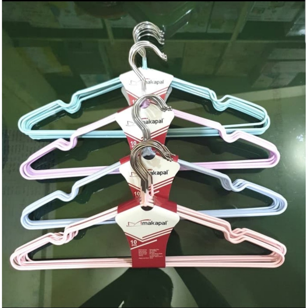 Gantungan Baju Stainless Steel Makapal Dewasa