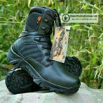 [PROMO] Sepatu Tactical 8 Inch Army Tactical Boots / Tactical HITAM &amp; COKLAT 8&quot;