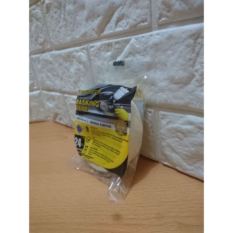 

Nachi Solasi kertas 1" masking tape 24mm x 20yard