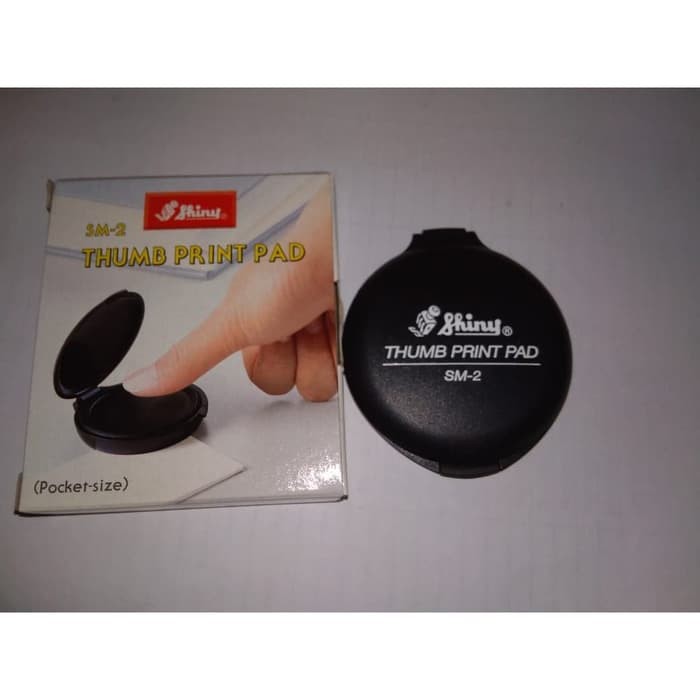 

Promo Spesial stempel sidik jari stempel notaris shiny thumb print pad sm2 Garansi
