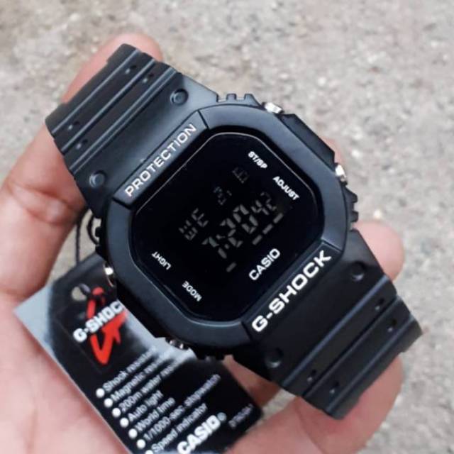 HOT SALE!!! Siap Berenang Jam Casio Gshock Dw5600 Water Resist Berenang Mandi Hujan -