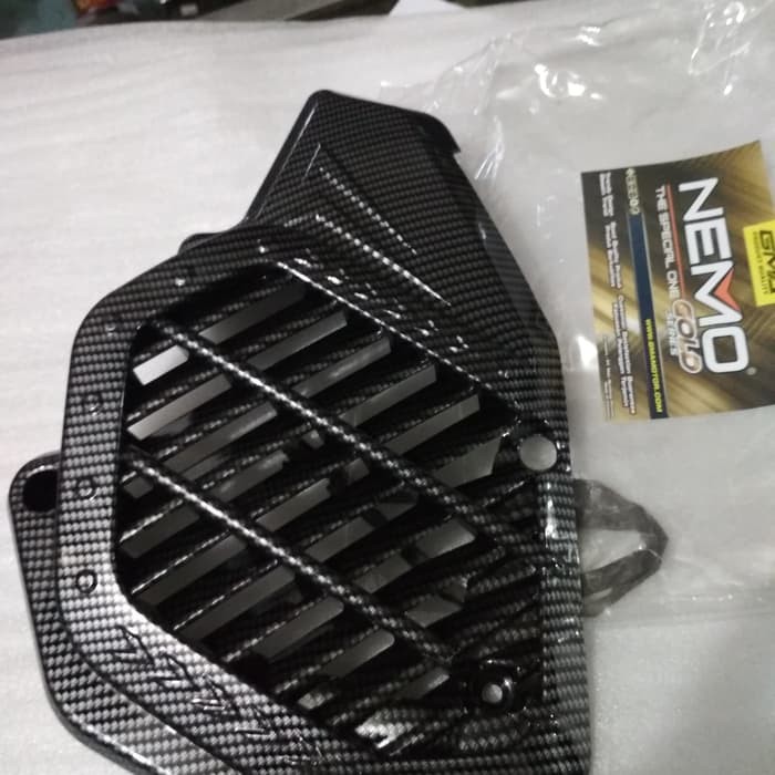 Tutup Cover Radiator Honda PCX New Carbon NEMO Cover Radiator Aksesoris Variasi Sparepart PCX NEW