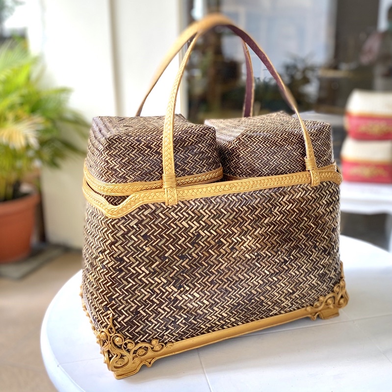 DECOCRAFT - Tas Keben set 4 Antik Bali