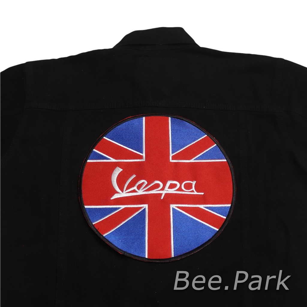 BACK PATCH BORDIR BESAR EMBLEM VESPA