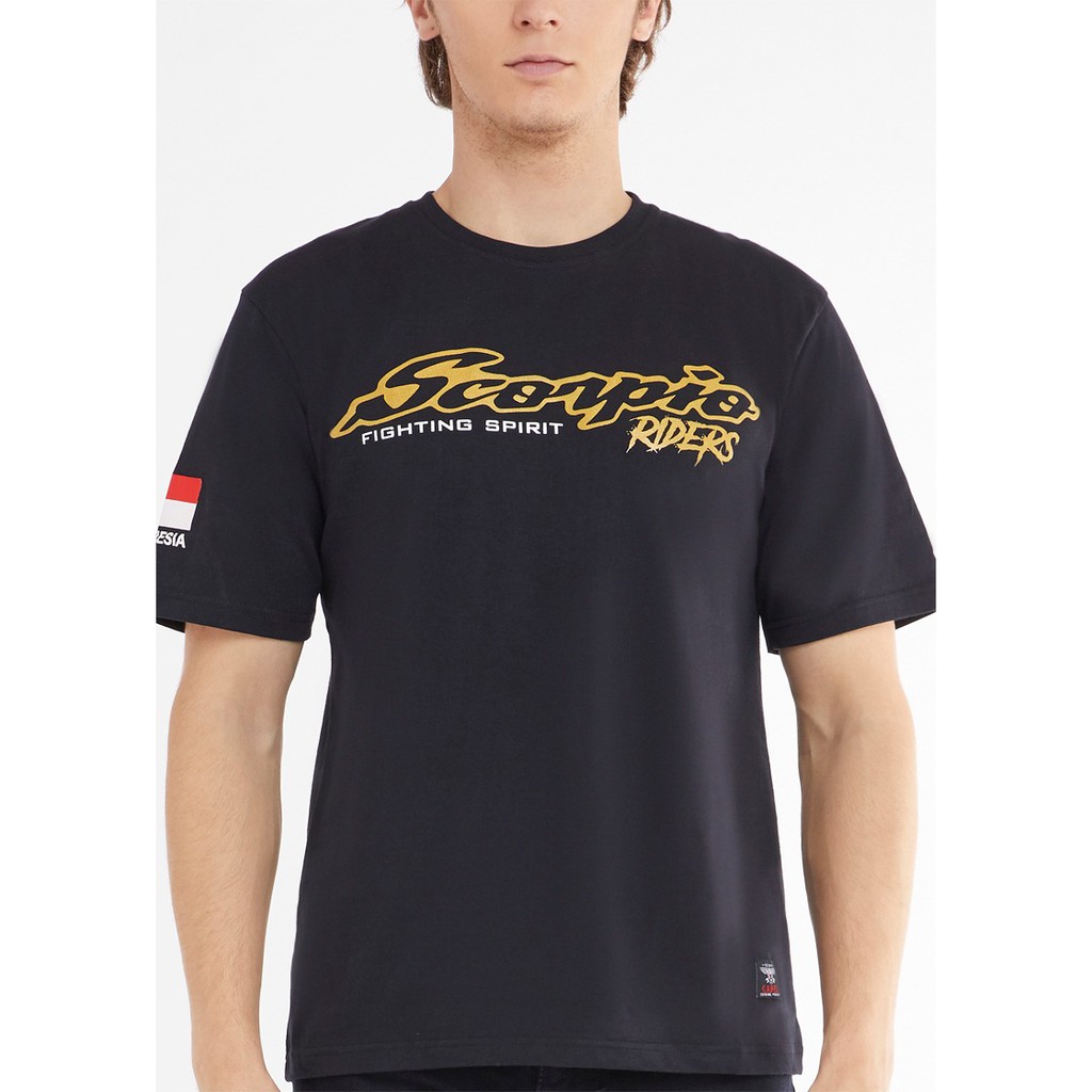 Tshirt Kaos Scorpio Kaos Yamaha Scorpio Baju Yamaha SCORPIO 225CC Kaos Couple Motor Pakaian Pria